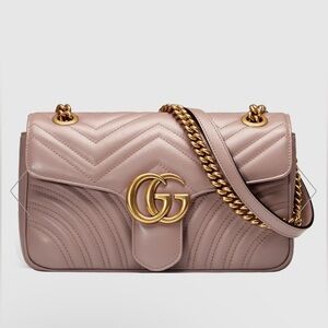 AUTHENTIC GUCCI GG MARMONT SMALL SHOULDER BAG